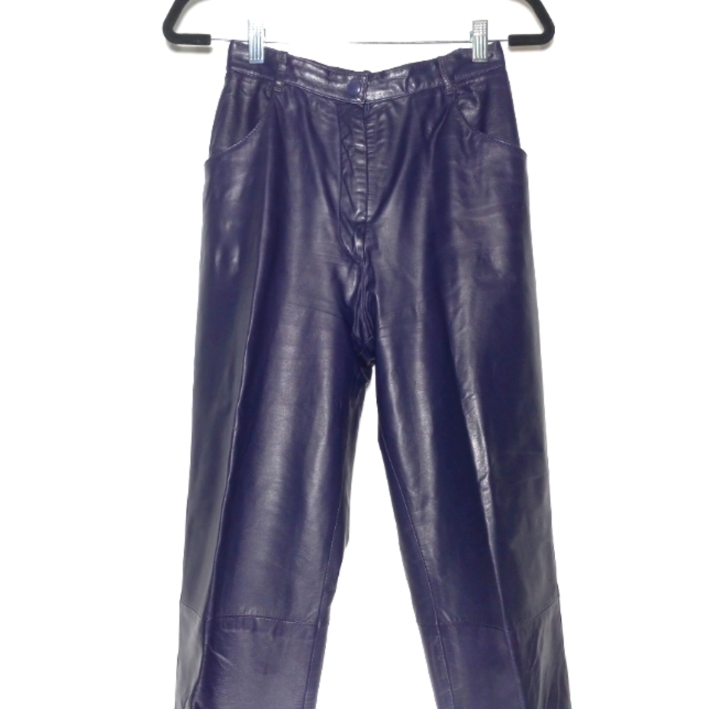 Vintage Dianier Sport Genuine leather pants women's size 4